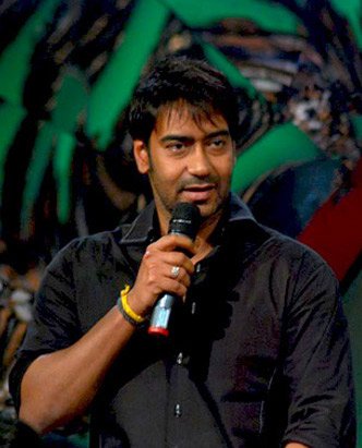 Ajay Devgn at a film promotion