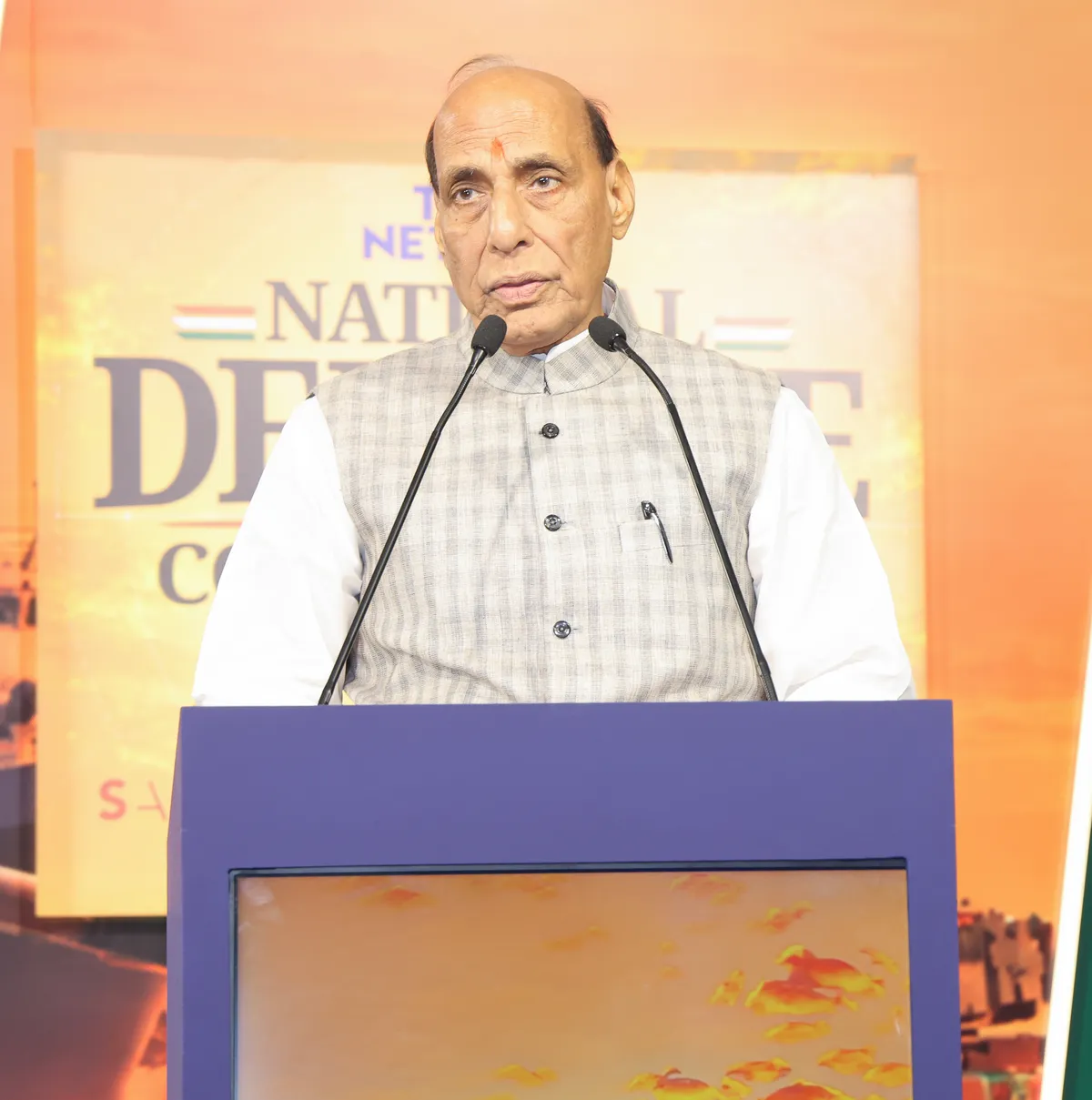 white-collar terrorism: Rajnath Singh addresses the National Defence Conclave in New Delhi