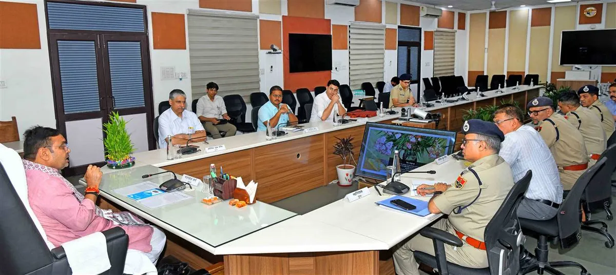 Rajasthan police action: CM Bhajanlal Sharma chairs the law and order review in Jaipur