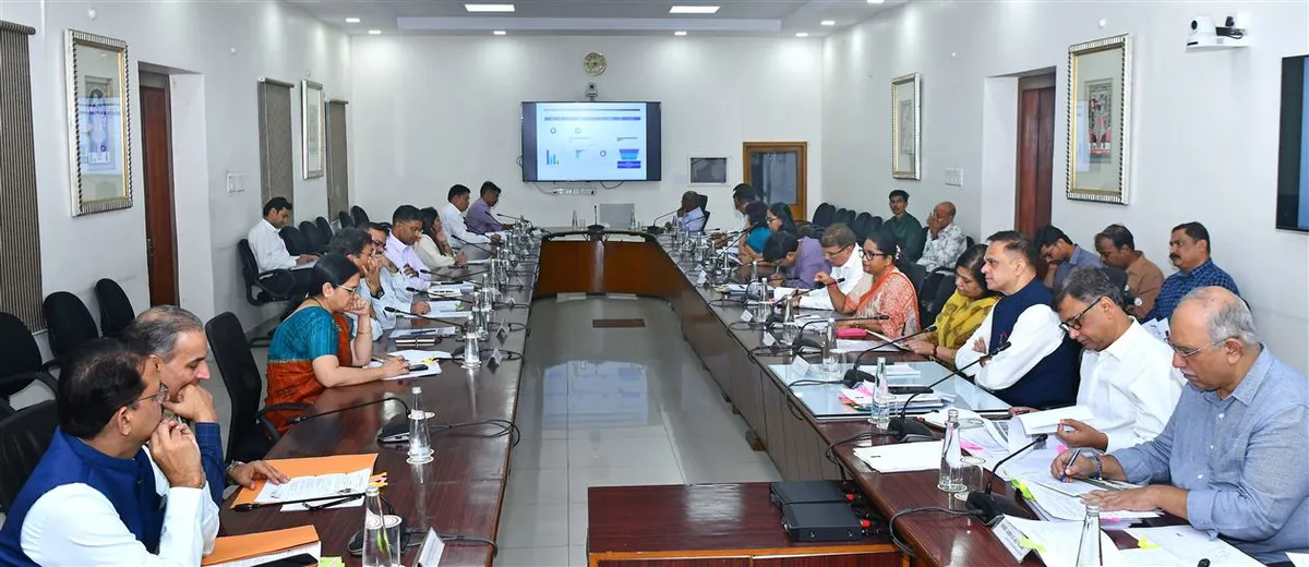 Rajasthan recruitment: Chief Secretary V. Srinivas chairs the Committee of Secretaries meeting in Jaipur