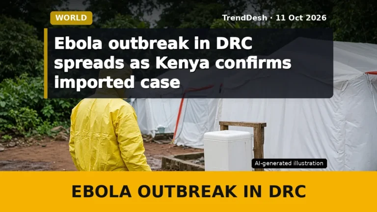 Ebola outbreak in DRC spreads as Kenya confirms imported case