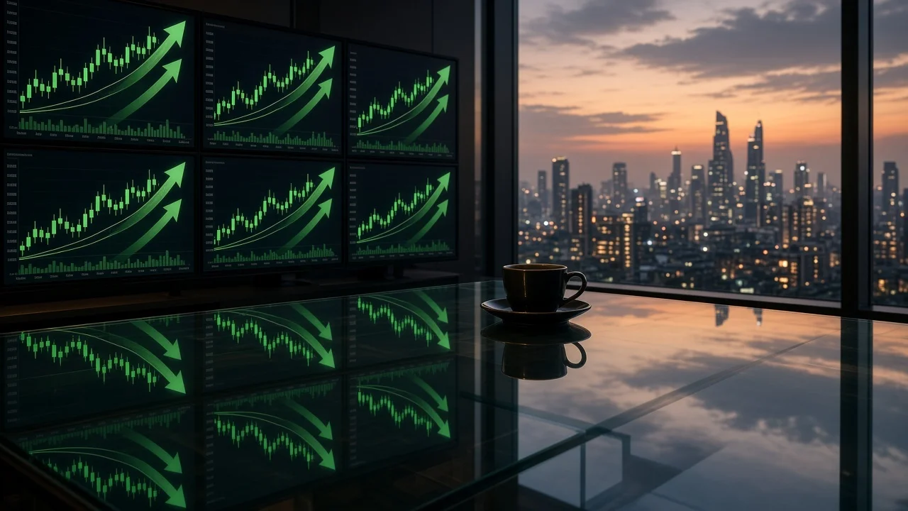 Sensex Nifty weekly: AI-generated illustration of the scene
